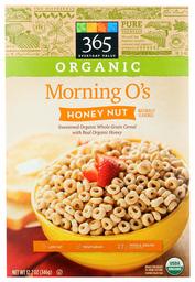 365 Everyday Value Organic Honey & Nut Morning Oâ€™s, 12.2 oz