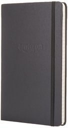 Amazon Gear Classic Notebook - Ruled, Ruled, Black, Hard Cover (5 x 8.25)