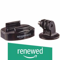 (Renewed) AmazonBasics Tripod Mounts for GoPro