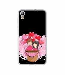 Amazon Brand - Solimo Designer Boy and Girl UV Printed Soft Back Case Mobile Cover for Techno i3