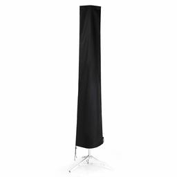 UMI. Essentials Parasol Cover with Zip Heavy Duty Waterproof Breathable Oxford Fabric Garden Umbrella Cover 190 x 30/40 / 50cm - Black