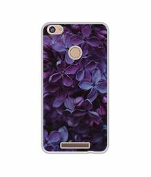 Amazon Brand - Solimo Designer Purple Flowers UV Printed Soft Back Case Mobile Cover for Comio P1 4G