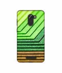 Amazon Brand - Solimo Designer Green Shad Texture 3D Printed Hard Back Case Mobile Cover for Gionee A1 Lite