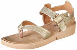 Flavia Women's Gold Fashion Sandals-4 UK (36 EU) (5 US) (FL135/GLD)