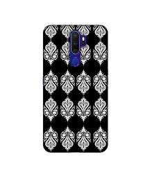 Amazon Brand - Solimo Designer S Shape Pattern 3D Printed Hard Back Case Mobile Cover for Oppo A9 (2020)