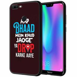 Amazon Brand - Solimo Designer Drop karke Aaye Printed Hard Back Case Mobile Cover for Huawei Honor 9N (D1302)