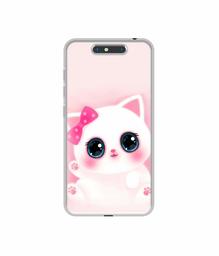 Amazon Brand - Solimo Designer Babby Kitty UV Printed Soft Back Case Mobile Cover for Micromax Dual 4 E4816