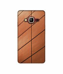 Amazon Brand - Solimo Designer Leather Texture 3D Printed Hard Back Case Mobile Cover for Samsung Z2