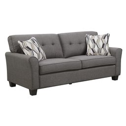 Artum Hill UP3-906 Olivia Sleeper Sofa, Full, Espresso Brown