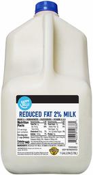 Amazon Brand - Happy Belly 2% Reduced Fat Milk, Gallon, 128 Fl. Oz