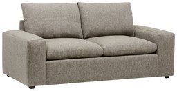 Amazon Brand – Stone & Beam Hoffman Down-Filled Performance Fabric Loveseat Sofa, 79