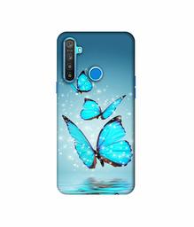 Amazon Brand - Solimo Designer Flying Butterflies 3D Printed Hard Back Case Mobile Cover for Realme 5 / Realme 5s / Realme 5i