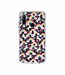 Amazon Brand - Solimo Designer Unicorn Texture UV Printed Soft Back Case Mobile Cover for Lenovo K10 Note