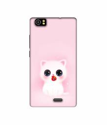 Amazon Brand - Solimo Designer Kitty UV Printed Soft Back Case Mobile Cover for Lava Iris X5 4G