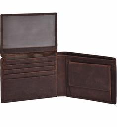 Eono by Amazon Leather Wallets with RFID- Overflap Wallet with Coin Pocket,2 Note Compartment