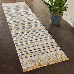 Amazon Brand - Movian Vit, Rectangular area rug, Geometric pattern