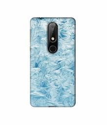 Amazon Brand - Solimo Designer Feather Texture 3D Printed Hard Back Case Mobile Cover for Nokia 6.1 Plus