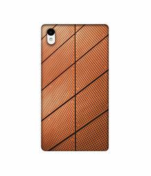 Amazon Brand - Solimo Designer Leather Texture 3D Printed Hard Back Case Mobile Cover for Sony Xperia Z2