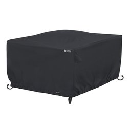 Classic Accessories Classic Black 42 IN. SQUARE FIRE PIT COVER, Black