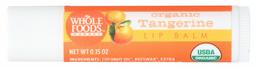 Whole Foods Market, Organic Tangerine Lip Balm, 0.15 oz