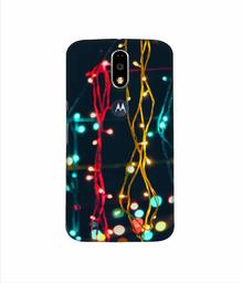 Amazon Brand - Solimo Designer Lighting 3D Printed Hard Back Case Mobile Cover for Motorola Moto G4 Plus (with Logo Cut)