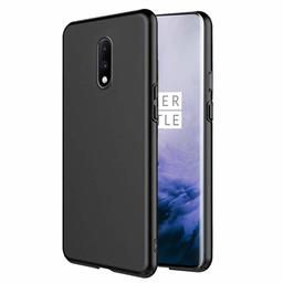 Amazon Brand - Solimo Oneplus 7 Mobile Cover (Hard Back & Slim),Black