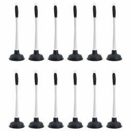 AmazonCommercial Toilet Plunger - 12-Pack