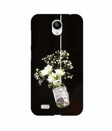 Amazon Brand - Solimo Designer Hanging Flowerpot 3D Printed Hard Back Case Mobile Cover for Vivo Y21L