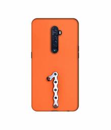 Amazon Brand - Solimo Designer Number One 3D Printed Hard Back Case Mobile Cover for Oppo Reno 2