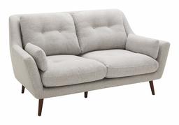 Amazon Brand – Rivet Brooker Down-Filled Mid-Century Love Seat, 65