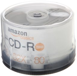 Amazonベーシック 700MB 52倍速 CD-R  (50枚入り スピンドルケース)  [フラストレーションフリーパッケージ(FFP)]