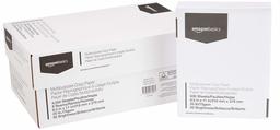 AmazonBasics Multipurpose Copy Printer Paper - White, 8.5 x 11 Inches, 8 Ream Case (4,000 Sheets) (Renewed)