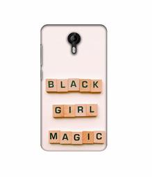 Amazon Brand - Solimo Designer Black Girl Magic 3D Printed Hard Back Case Mobile Cover for Micromax Canvas Nitro 4G E455