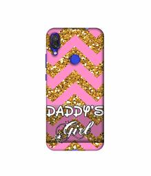 Amazon Brand - Solimo Designer Daddy's Girl 3D Printed Hard Back Case Mobile Cover for Xiaomi Redmi Note 7S