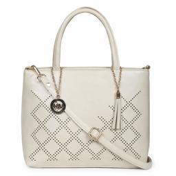 Nia & Nicole Women's Handbag (Cream)