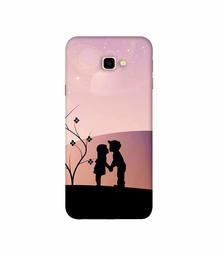 Amazon Brand - Solimo Designer Kiss-ing Couple 3D Printed Hard Back Case Mobile Cover for Samsung Galaxy J4 Plus