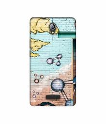 Amazon Brand - Solimo Designer Paintings 3D Printed Hard Back Case Mobile Cover for Micromax Canvas Pace 4G Q416