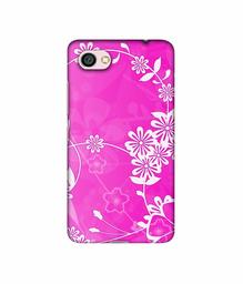 Amazon Brand - Solimo Designer Flower Pattern 3D Printed Hard Back Case Mobile Cover for Xiaomi Redmi Y1 Lite