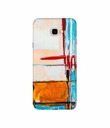 Amazon Brand - Solimo Designer Glass Paint 3D Printed Hard Back Case Mobile Cover for Samsung Galaxy J4 Plus