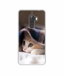 Amazon Brand - Solimo Designer Sleepy Kitten UV Printed Soft Back Case Mobile Cover for 10.or G