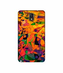 Amazon Brand - Solimo Designer Multicolor Texture 3D Printed Hard Back Case Mobile Cover for Samsung Galaxy Note 3 N9000