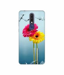 Amazon Brand - Solimo Designer Sun Flower 3D Printed Hard Back Case Mobile Cover for Nokia 3.1 Plus