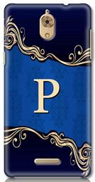 Amazon Brand - Solimo Designer Blue Pattern Alphabet-P 3D Printed Hard Back Case Mobile Cover for Coolpad Mega 2.5D