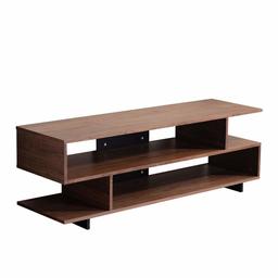 Amazon Brand - Movian Ljungan, Shelf Storage TV Stand, 150 x 450 x 51 cm, Walnut Effect