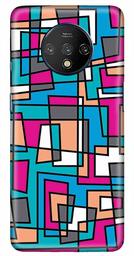 Amazon Brand - Solimo Designer Abstract 3D Printed Hard Back Case Mobile Cover for OnePlus 7T