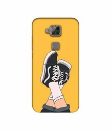 Amazon Brand - Solimo Designer Boy Shoes Pattern 3D Printed Hard Back Case Mobile Cover for Huawei G8