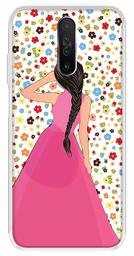 Amazon Brand - Solimo Designer Multicolor Girl Flower Design Printed Soft Back Case Mobile Cover for Poco X2 / Xiaomi Redmi K30