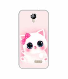 Amazon Brand - Solimo Designer Babby Kitty UV Printed Soft Back Case Mobile Cover for Lephone W2