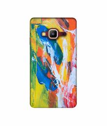 Amazon Brand - Solimo Designer Multicolor Paint On Wall 3D Printed Hard Back Case Mobile Cover for Samsung Z2