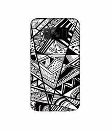 Amazon Brand - Solimo Designer Random Pattern 3D Printed Hard Back Case Mobile Cover for Samsung Galaxy S8 Plus